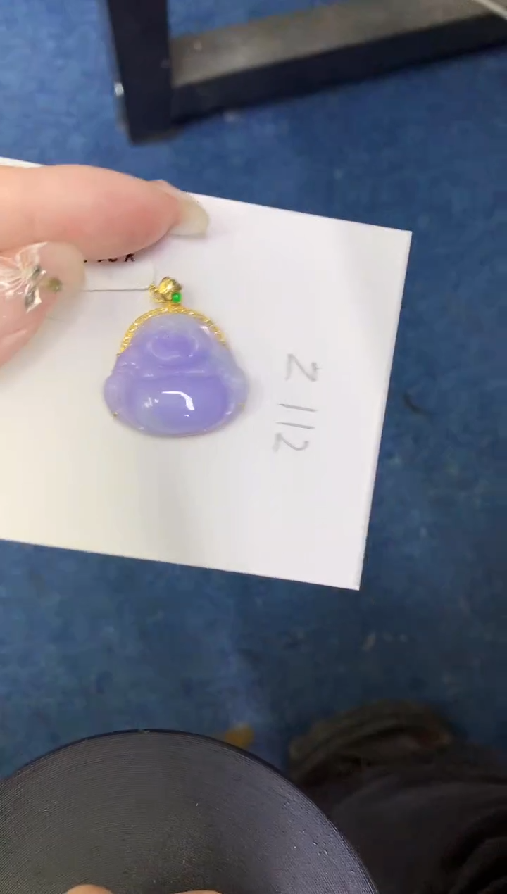 【闪购商品】翡翠颈饰18K金镶嵌0000000000