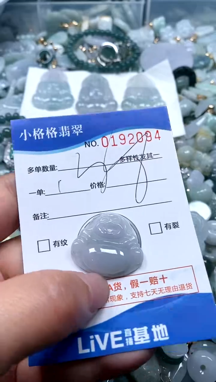 【闪购商品】翡翠颈饰未镶嵌闪购商品0192094