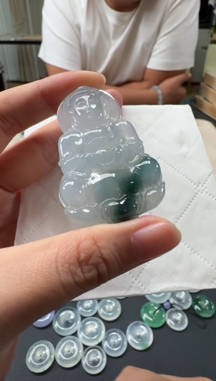 吊坠(不含链)未镶嵌翡翠C156|1000