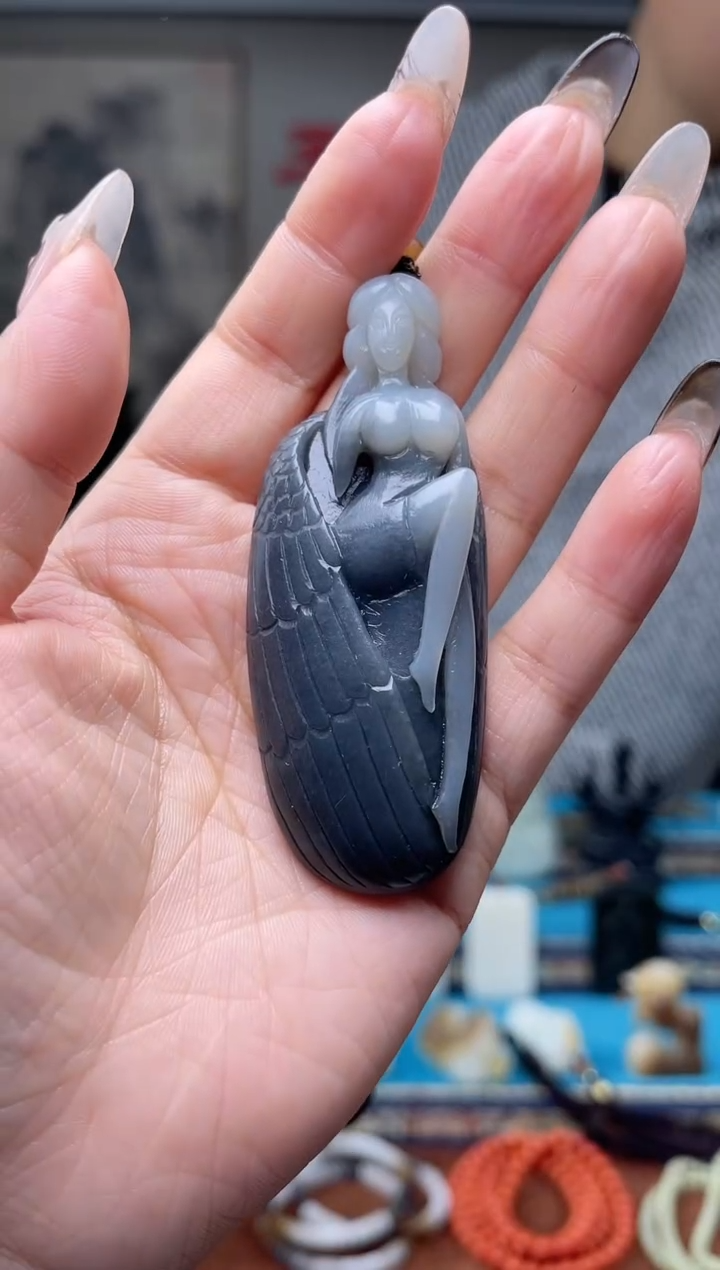 【闪购商品】和田玉挂件未镶嵌1