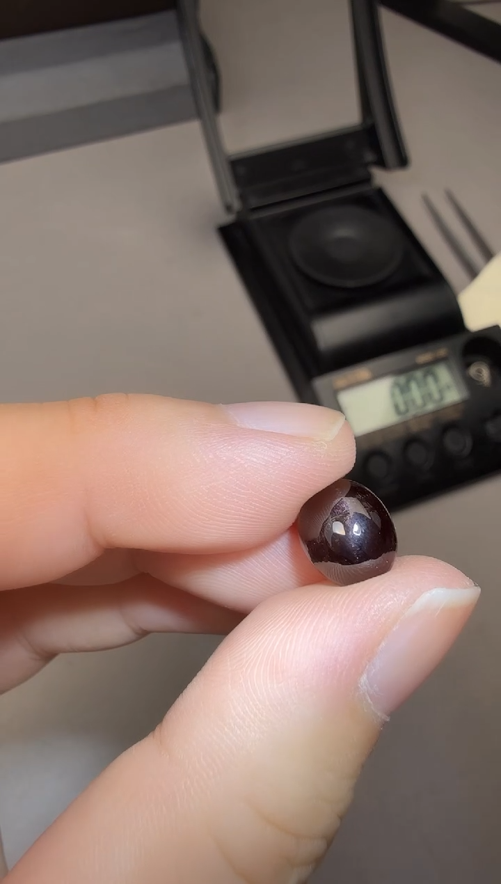 石榴石裸石未镶嵌星光6ct-A125-1p