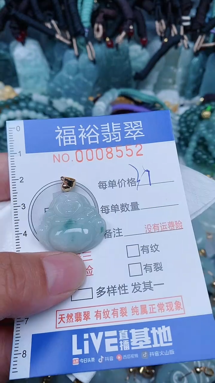 【闪购商品】翡翠颈饰未镶嵌...0008552