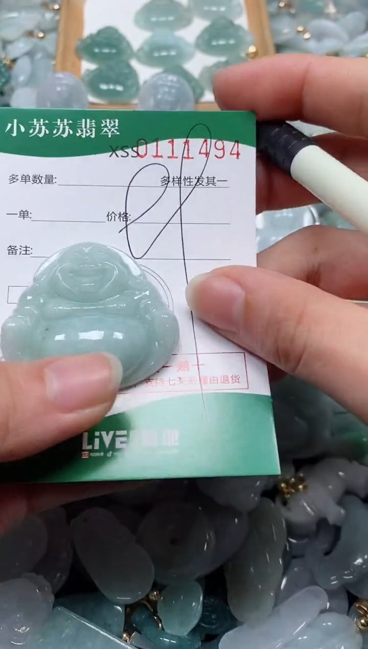 【闪购商品】翡翠颈饰未镶嵌闪购商品0111494