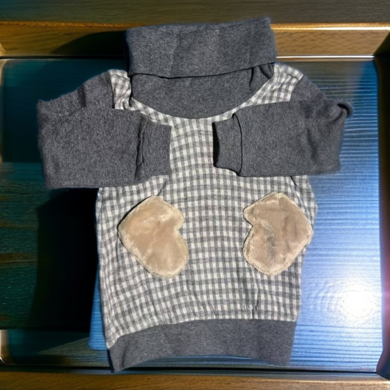 时尚外出手套卫衣