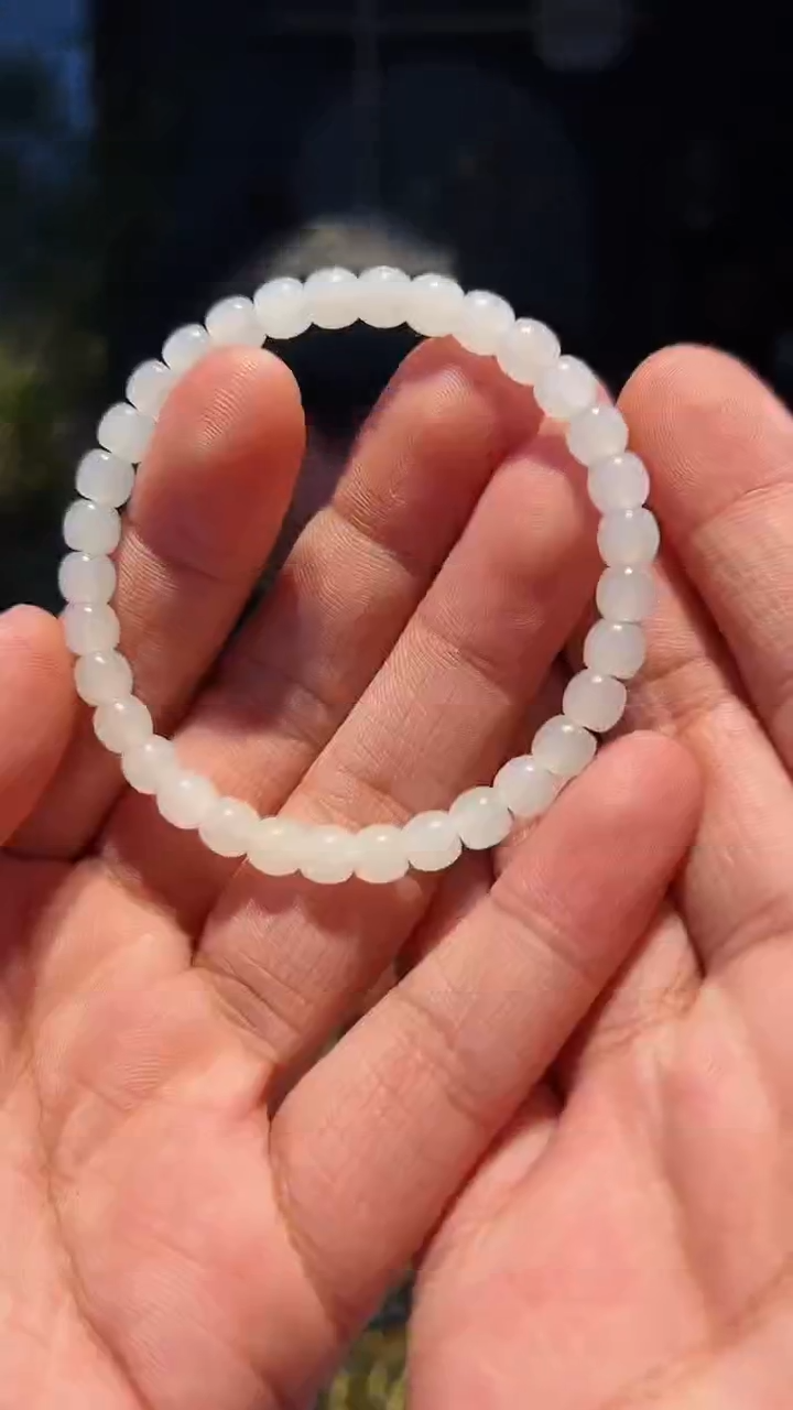 【闪购商品】和田玉手串未镶嵌6+单圈