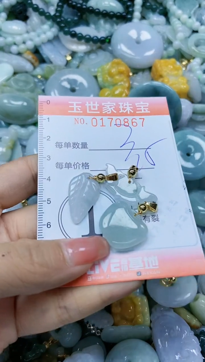 【闪购商品】翡翠颈饰未镶嵌闪购0170867