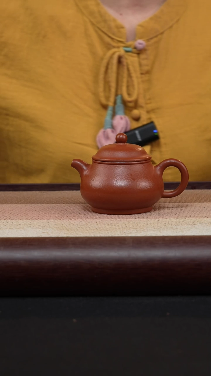 【闪购商品】紫砂茶壶潘壶-朱泥MH-1710