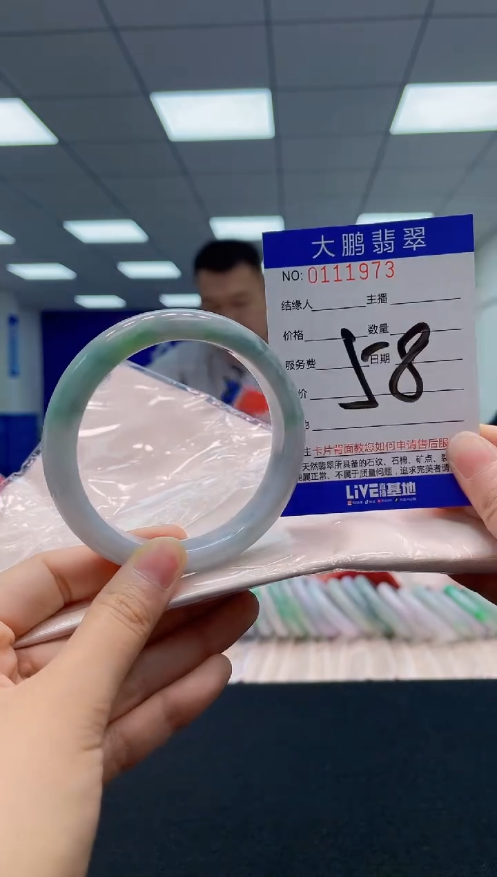 翡翠未镶嵌手镯AAAAAAAAAA