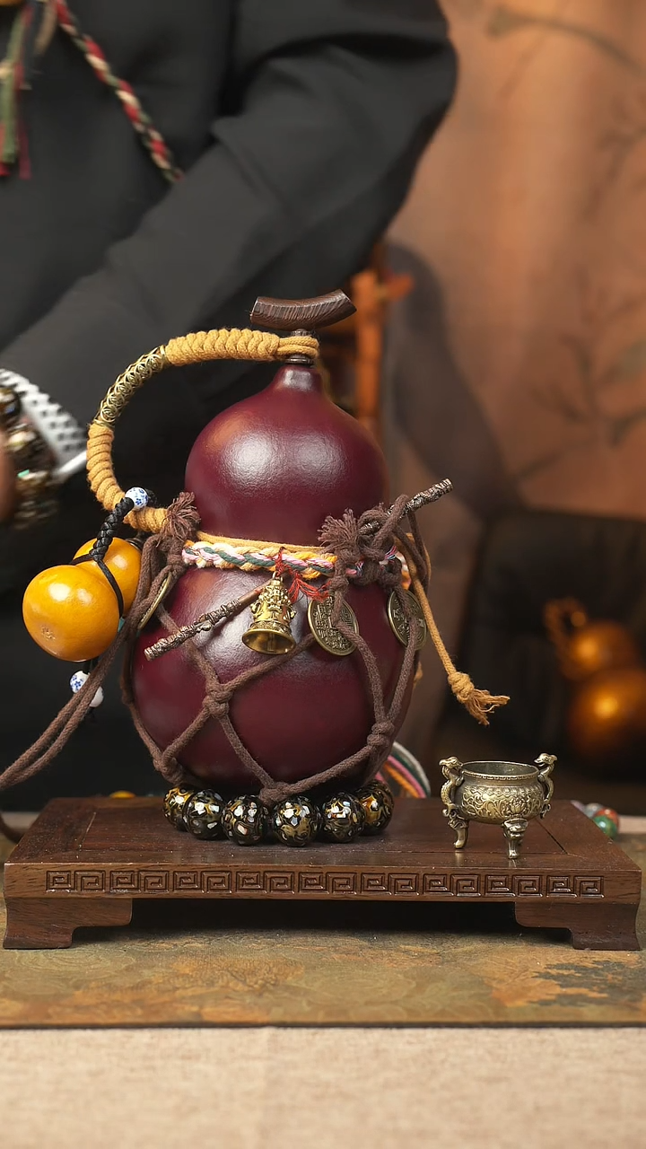 【闪购商品】064大漆葫芦一物一拍记葫堂出品