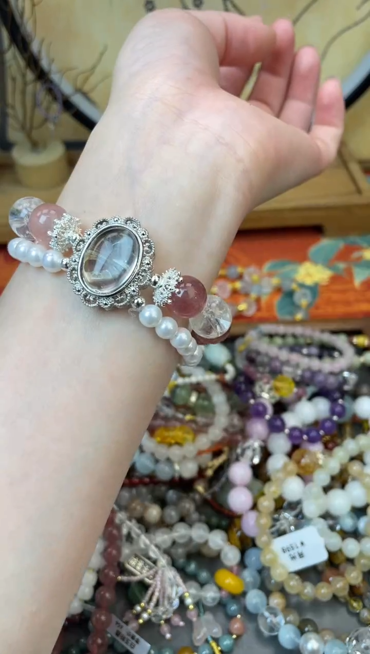 【闪购商品】石英质玉手饰未镶嵌336手串