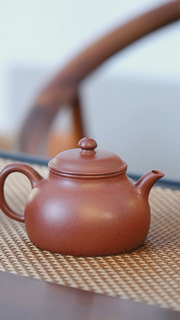 茶壶紫砂宜兴原矿紫砂壶 怀影 160cc 紫泥