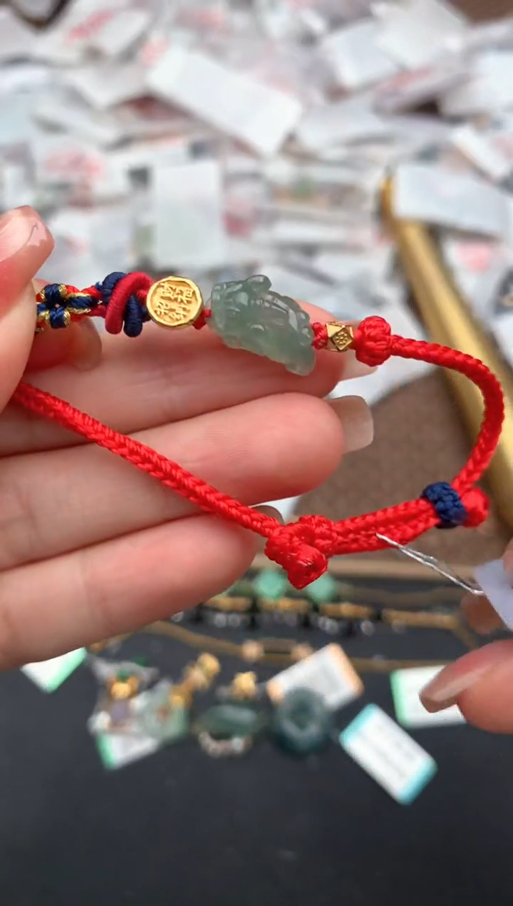 银S925镶嵌挂件翡翠一