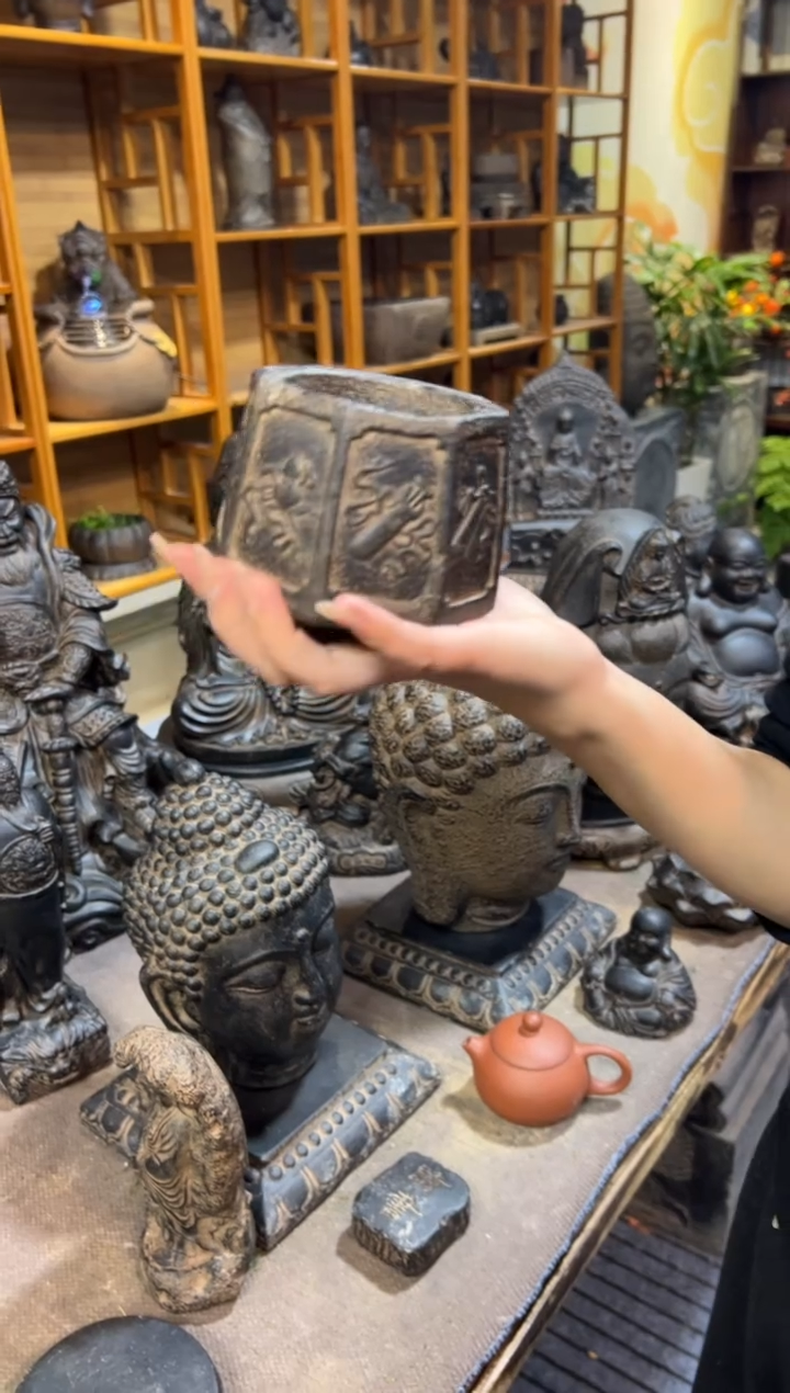 陶土【火山泥】八宝井