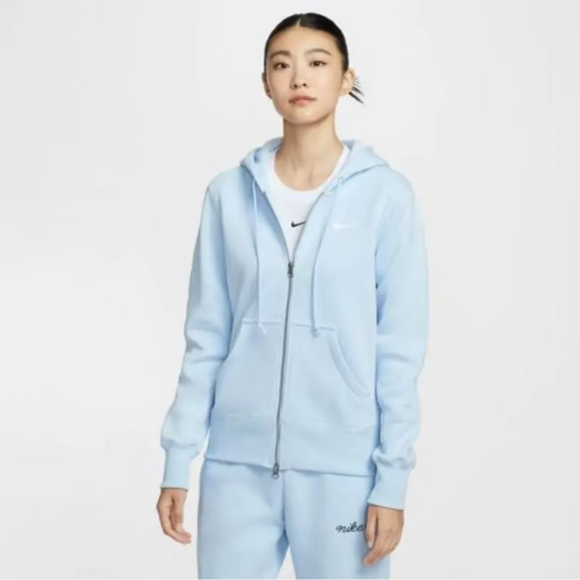 Nike耐克宝宝蓝AS W NSW PHNX FLC STD FZ HDY加薄绒HJ0996-441