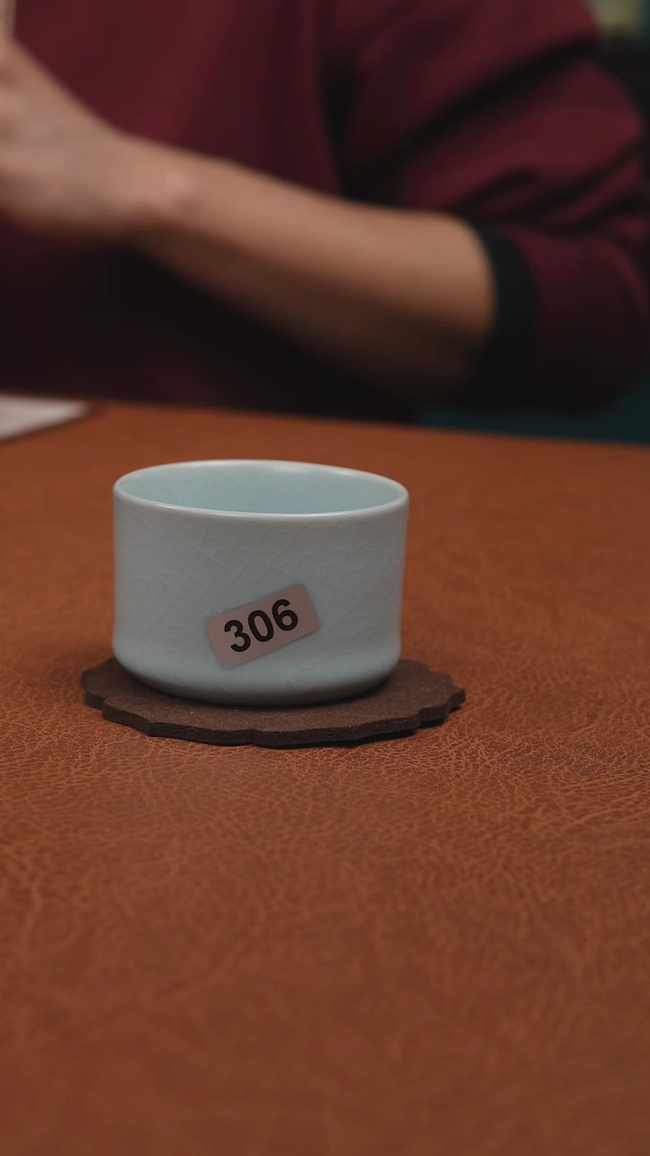 【闪购商品】杯汝州原产地原矿釉月白直扣杯