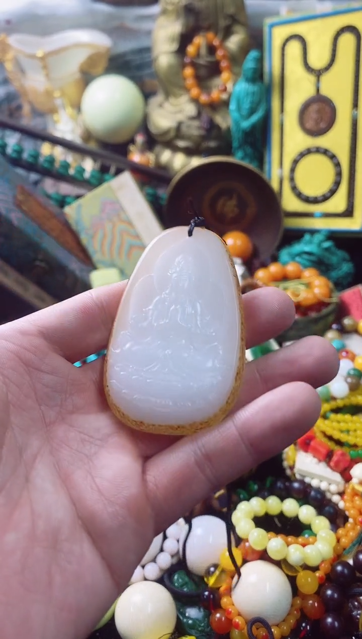 【闪购商品】和田玉（子料）观音未镶嵌 