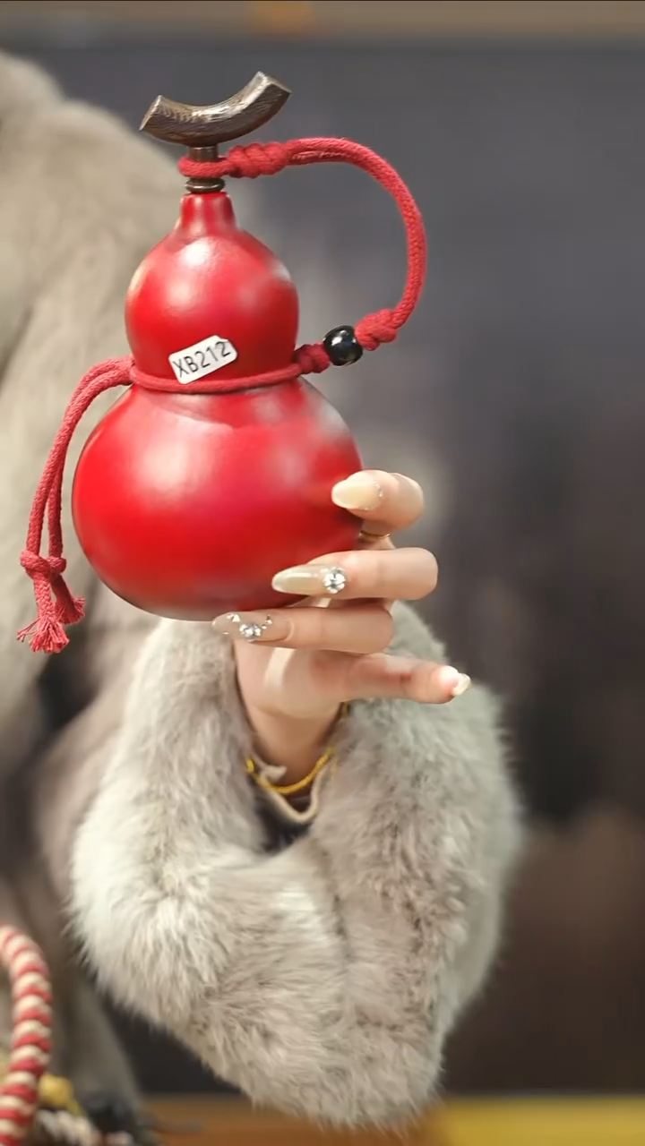 【闪购商品】XB212大漆酒葫芦不包手串及旋转底座