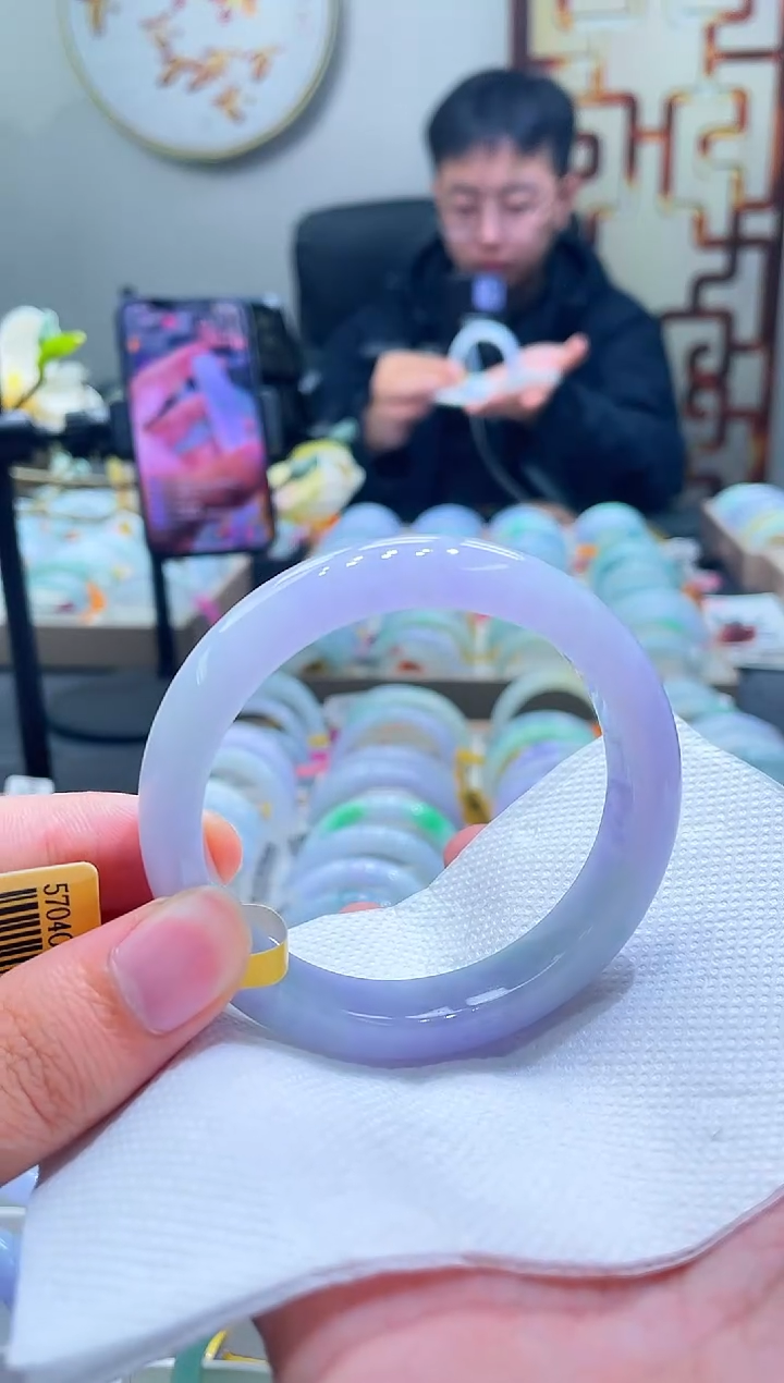 未镶嵌手镯翡翠203-57