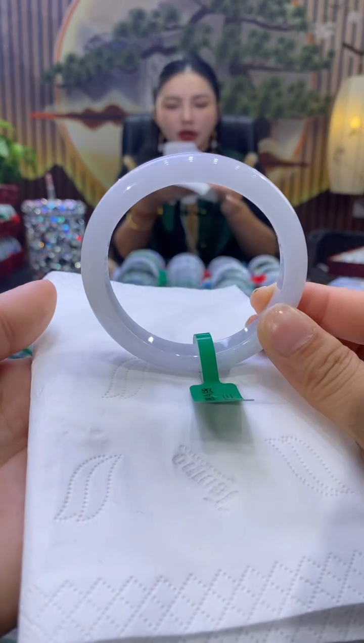 【闪购商品】翡翠手镯未镶嵌多人02450