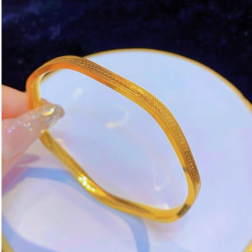 合金手镯 波光粼粼碎冰冰手镯