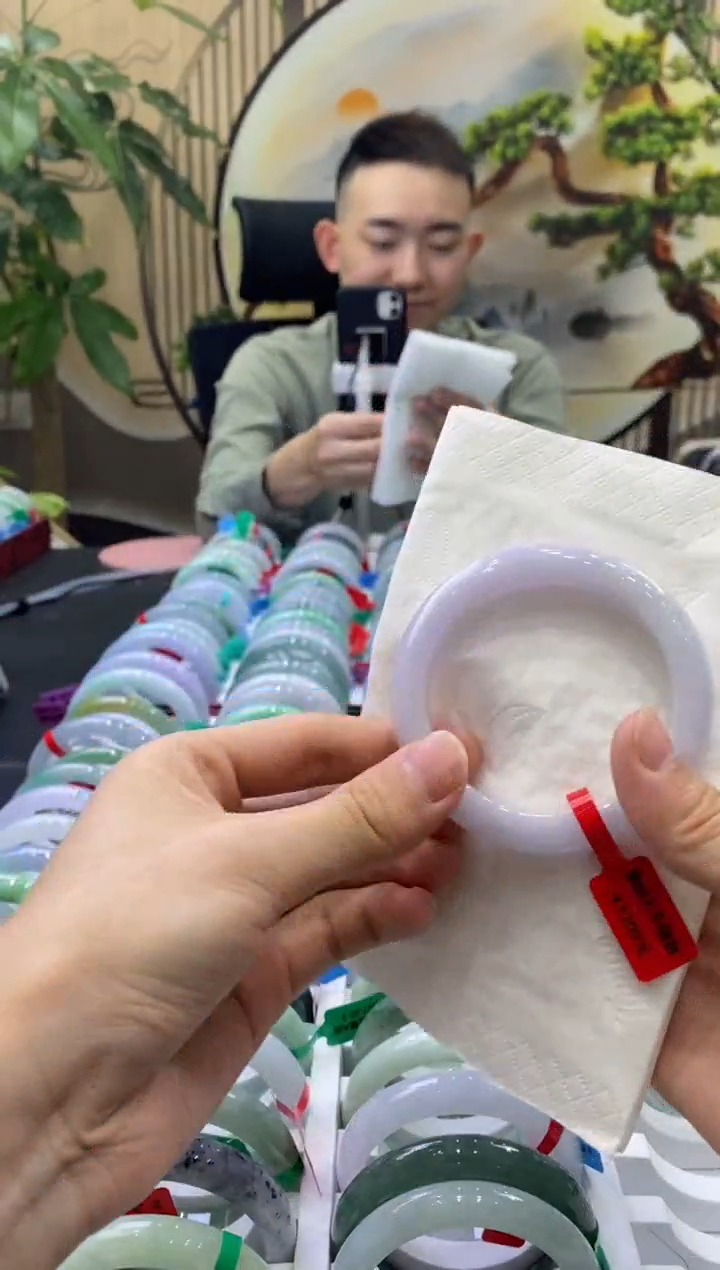 未镶嵌手镯翡翠1827