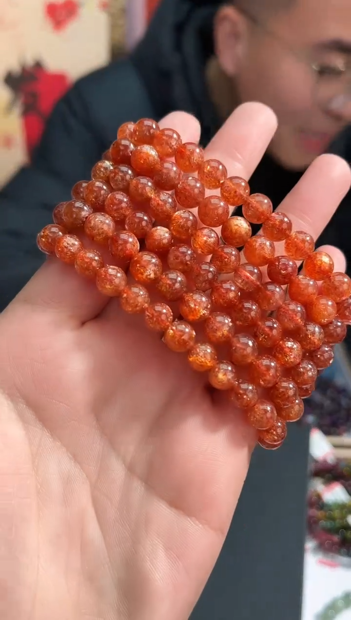 【闪购商品】长石手链未镶嵌43多样性发其一7+