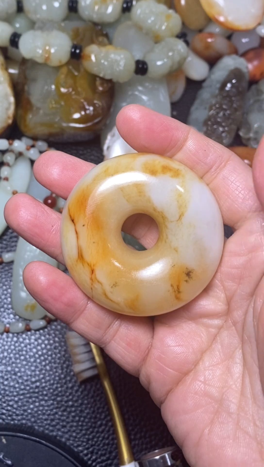 未镶嵌和田玉包链和田玉