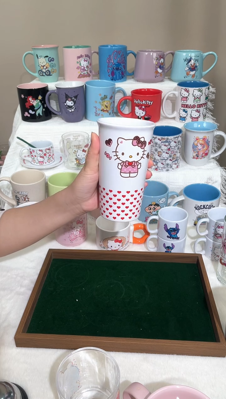 【闪购商品】陶瓷无盖款卡通陶瓷马克杯