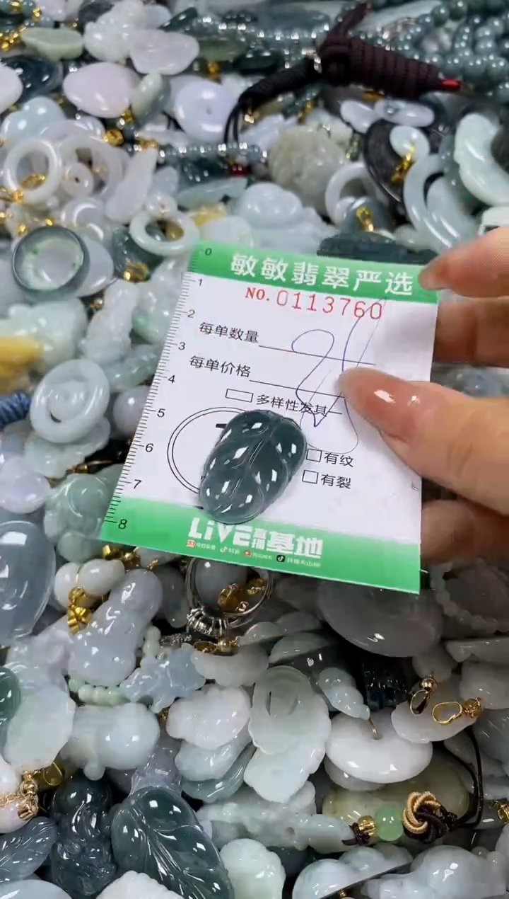 【闪购商品】翡翠颈饰未镶嵌闪购0113760