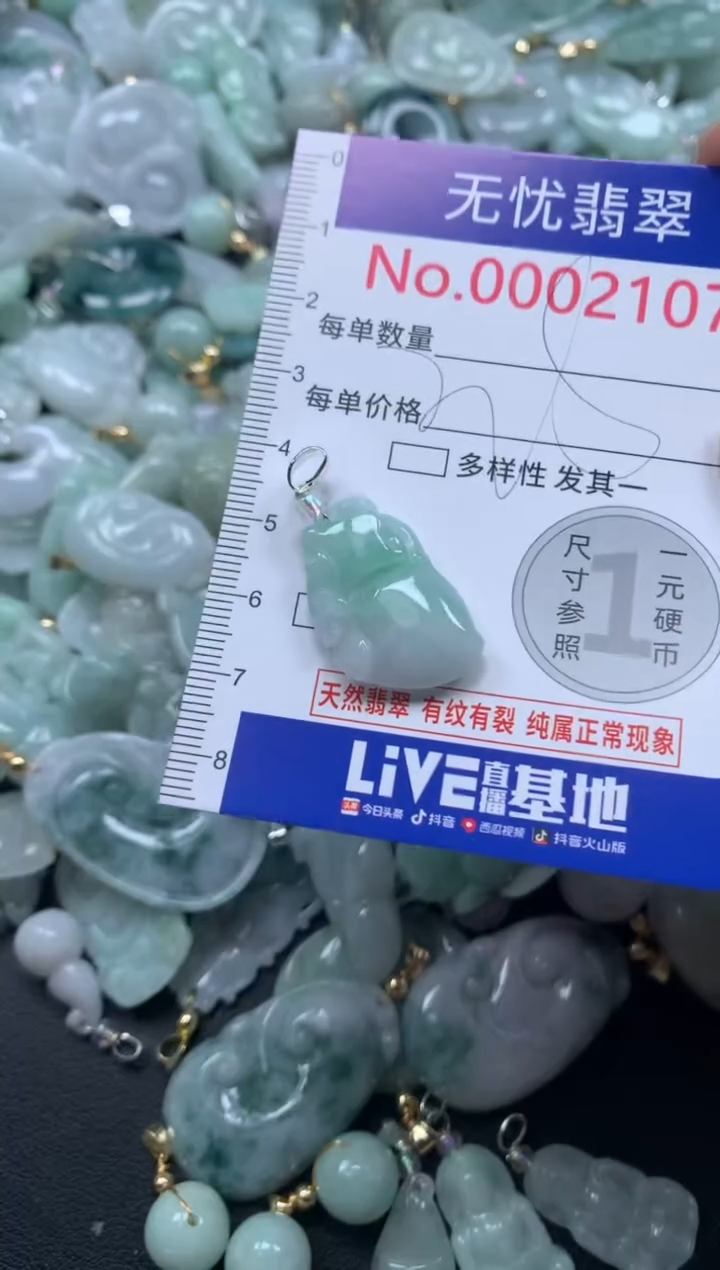 颈饰未镶嵌翡翠2107