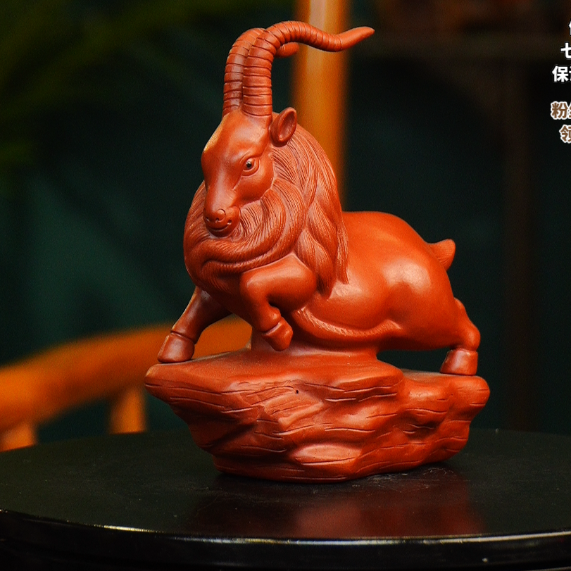 宜兴紫砂 红 领头羊