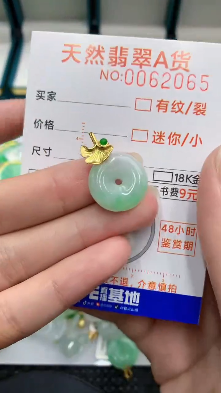 【闪购商品】翡翠颈饰银S925镶嵌            8