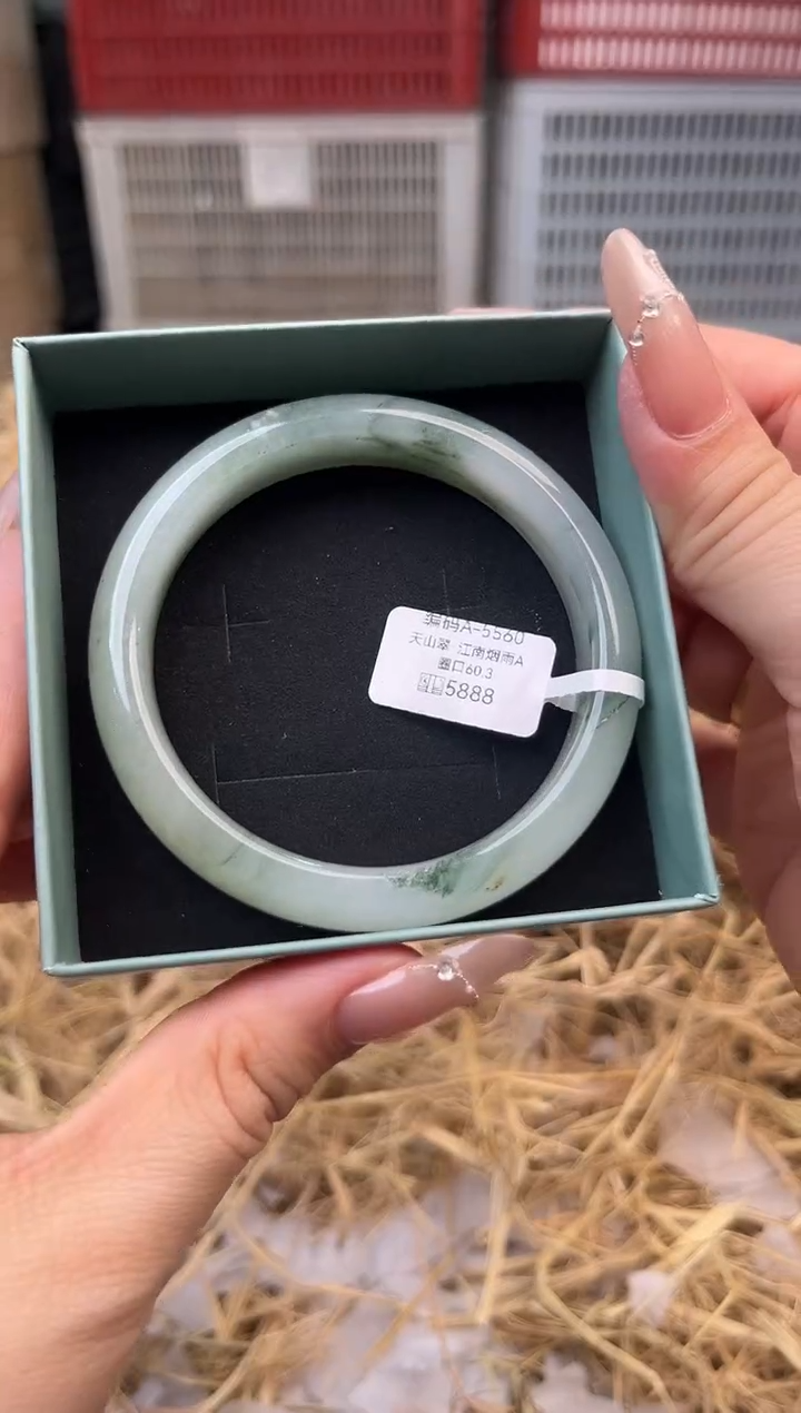 未镶嵌手镯石英质玉编号A-5560