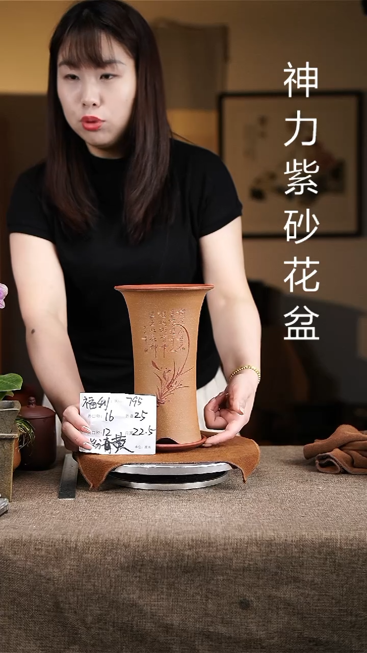 紫砂花盆紫砂花盆795+z