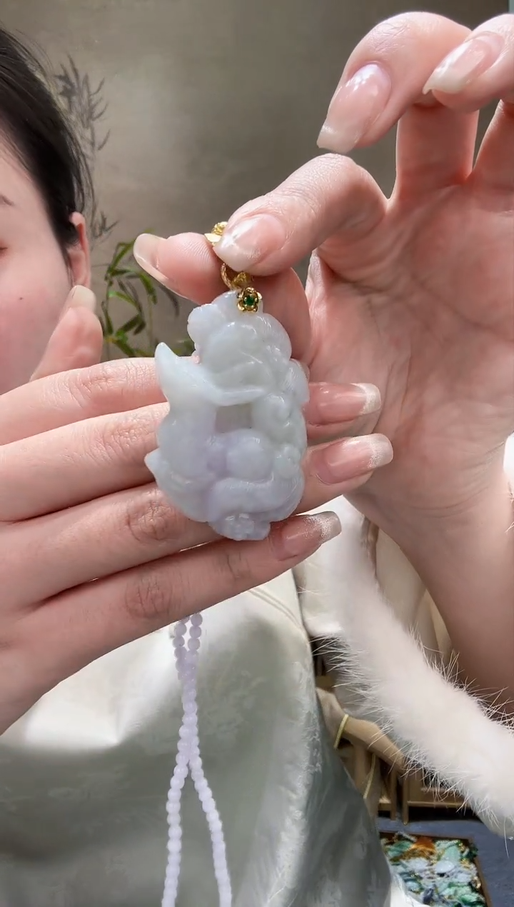 【闪购商品】翡翠颈饰未镶嵌吊坠