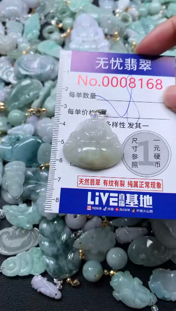 颈饰未镶嵌翡翠8168