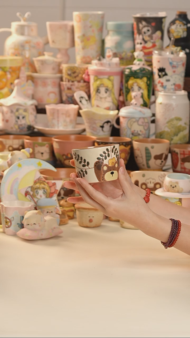 其他景德镇釉下彩手绘设计师款陶瓷