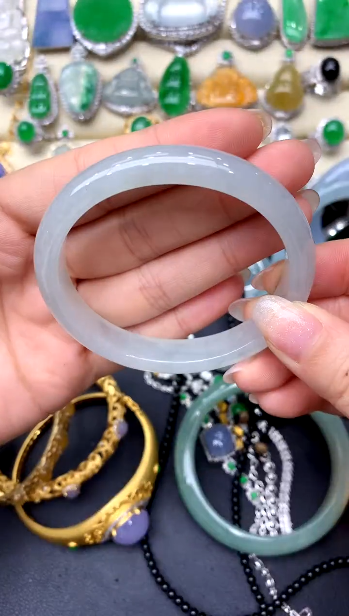 【闪购商品】翡翠手镯未镶嵌296-中国好珍宝