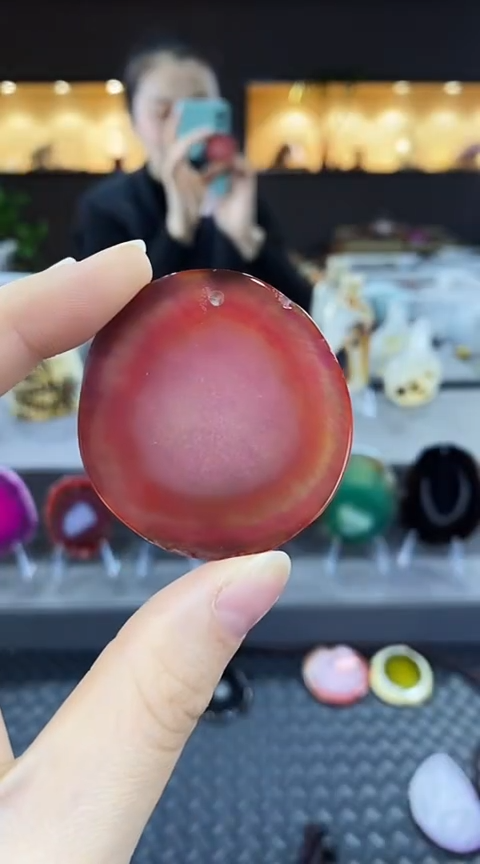 未镶嵌颈饰玛瑙/玉髓映*玛瑙