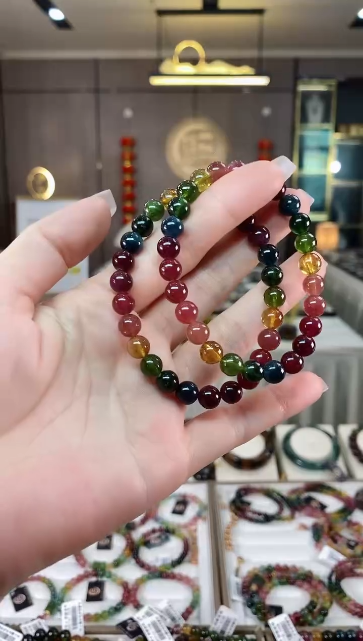 【闪购商品】碧玺单圈手串未镶嵌（多样性发一条）hon
