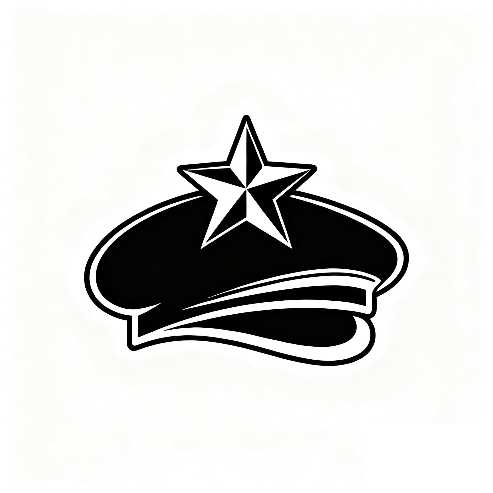 06棒球帽渔夫帽子百搭潮流显脸小复古酷星星