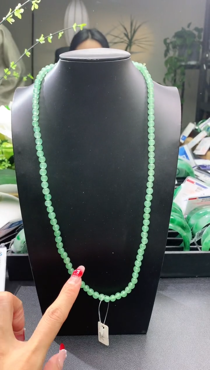 【闪购商品】石英质玉珠串未镶嵌珠串