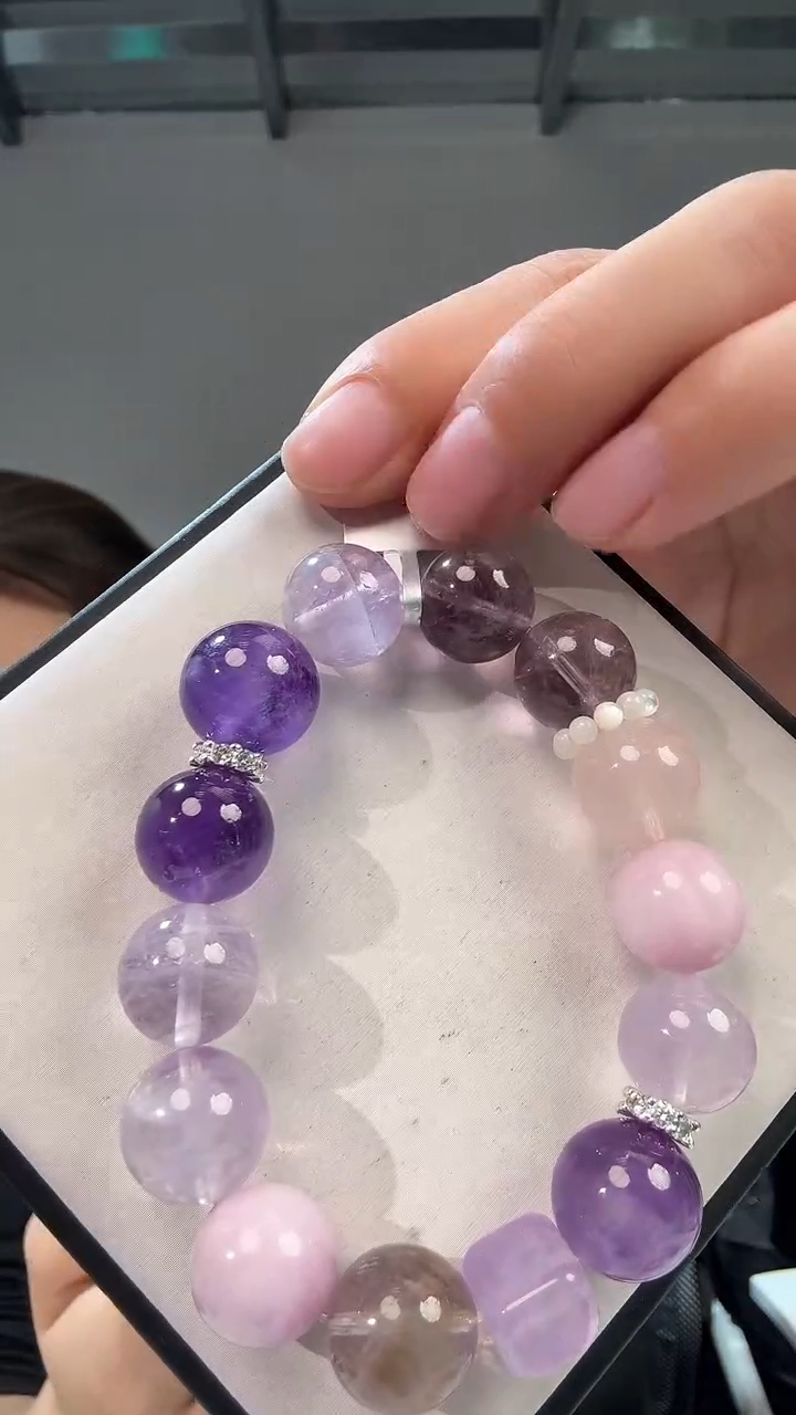 未镶嵌手链水晶优8395 约13mm