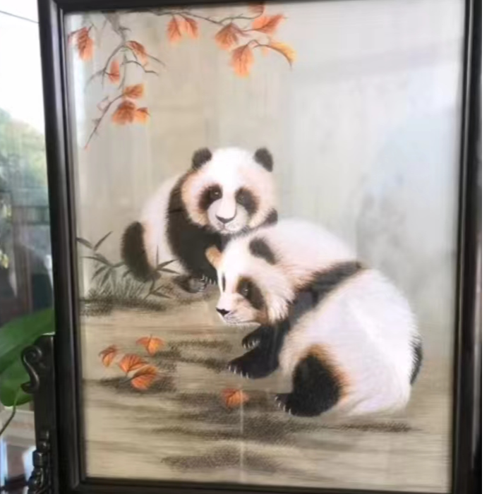 苏州周庄苏绣非遗传承人郑雪勤老师作品