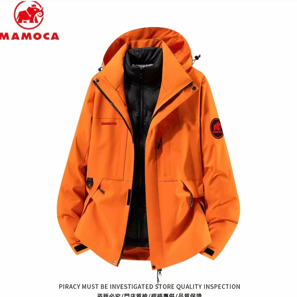 皇犸象-三合一石墨烯摇粒绒冲锋衣-M9831