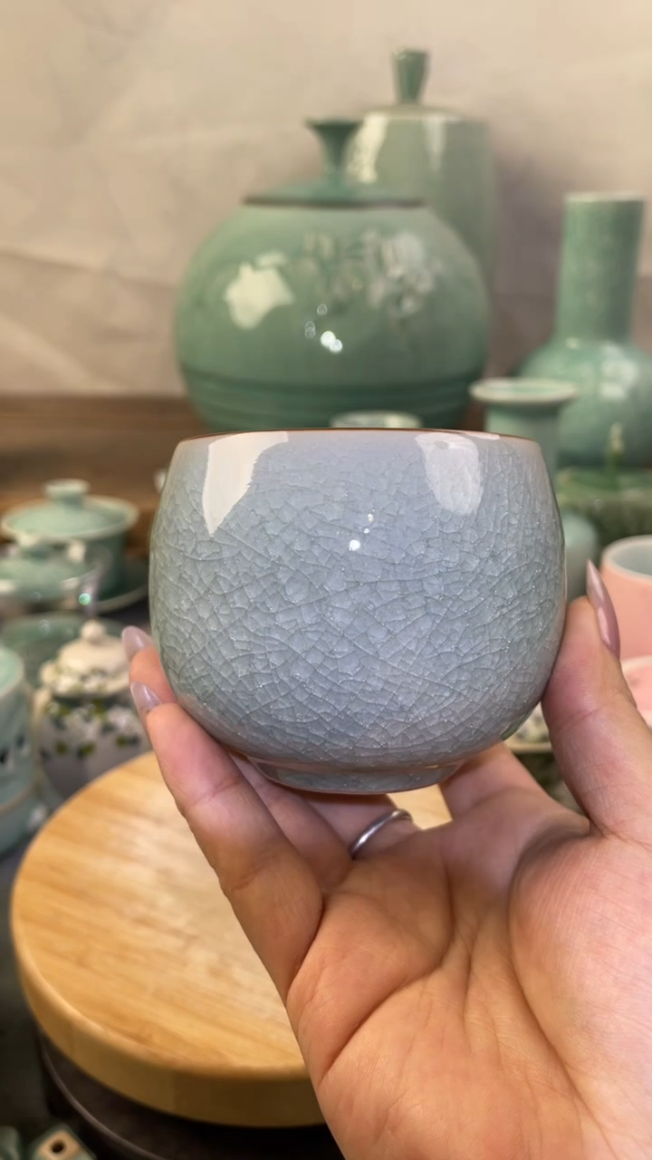 【闪购商品】特价福利 微瑕 慧仙青瓷