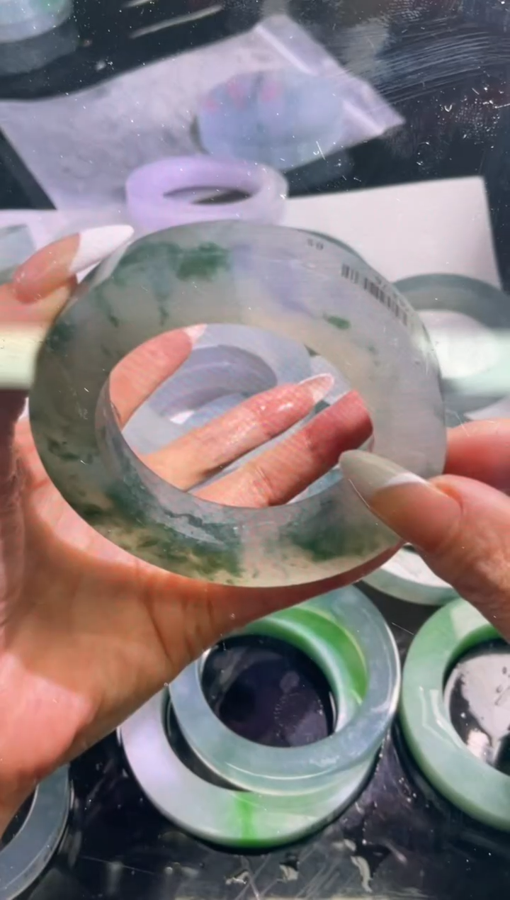 【闪购商品】定制翡翠手镯未镶嵌DDH85650