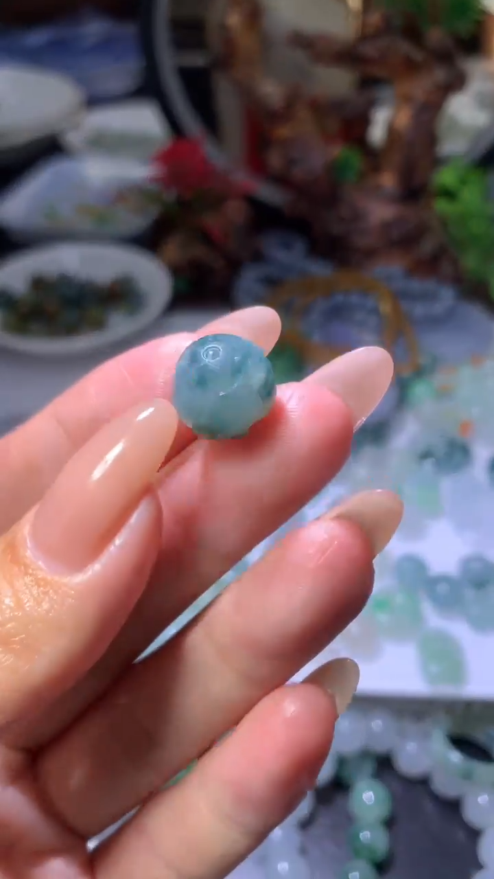 未镶嵌定制翡翠心**镜MXX061065
