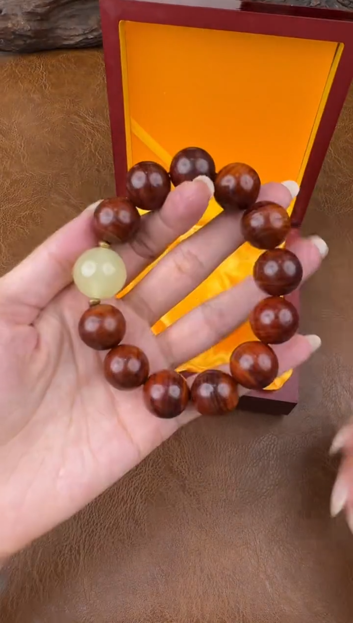 墨韵阁文玩血檀夜明珠链接@@sp060