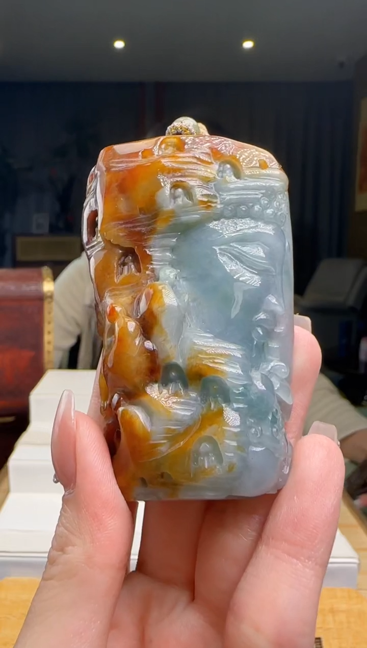 【闪购商品】翡翠吊坠(不含链)未镶嵌CC@@960Q7J03260